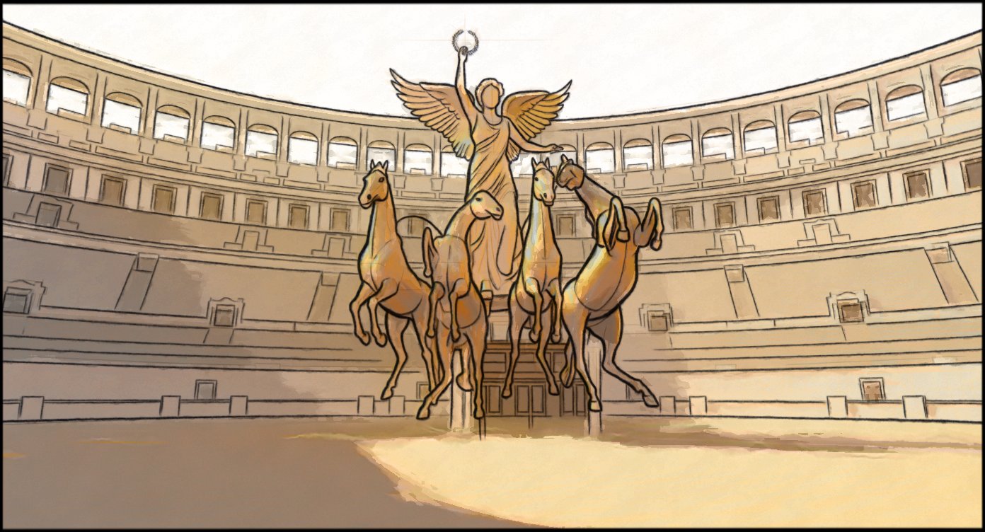 Motion Graphics - VFX - storyboard frame 7 by Dakota Warren